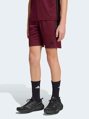adidas Burgundy Red Tiro Essentials Shorts - Image 1 of 6