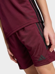 adidas Burgundy Red Tiro Essentials Shorts - Image 4 of 6