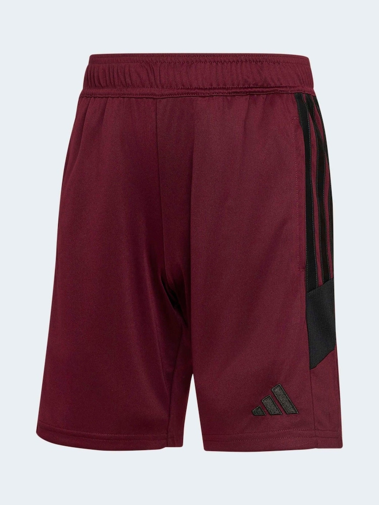 adidas Burgundy Red Tiro Essentials Shorts - Image 6 of 6 adidas Burgundy Red Tiro Essentials Shorts - Image 6 of 6