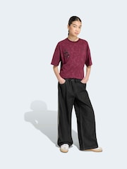 adidas Originals Snow White Graphic T-Shirt - Image 4 of 6