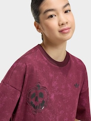 adidas Originals Snow White Graphic T-Shirt - Image 5 of 6