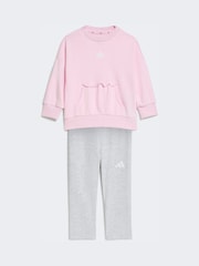 adidas Light Pink Joggers - Image 1 of 7