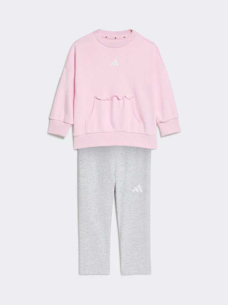 adidas Light Pink Joggers - Image 1 of 7 adidas Light Pink Joggers - Image 1 of 7