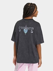 adidas Originals Black Graphic T-Shirt - Image 2 of 6