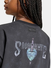 adidas Originals Black Graphic T-Shirt - Image 5 of 6