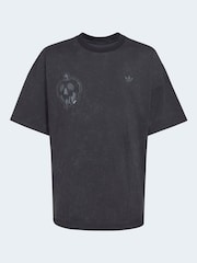 adidas Originals Black Graphic T-Shirt - Image 6 of 6