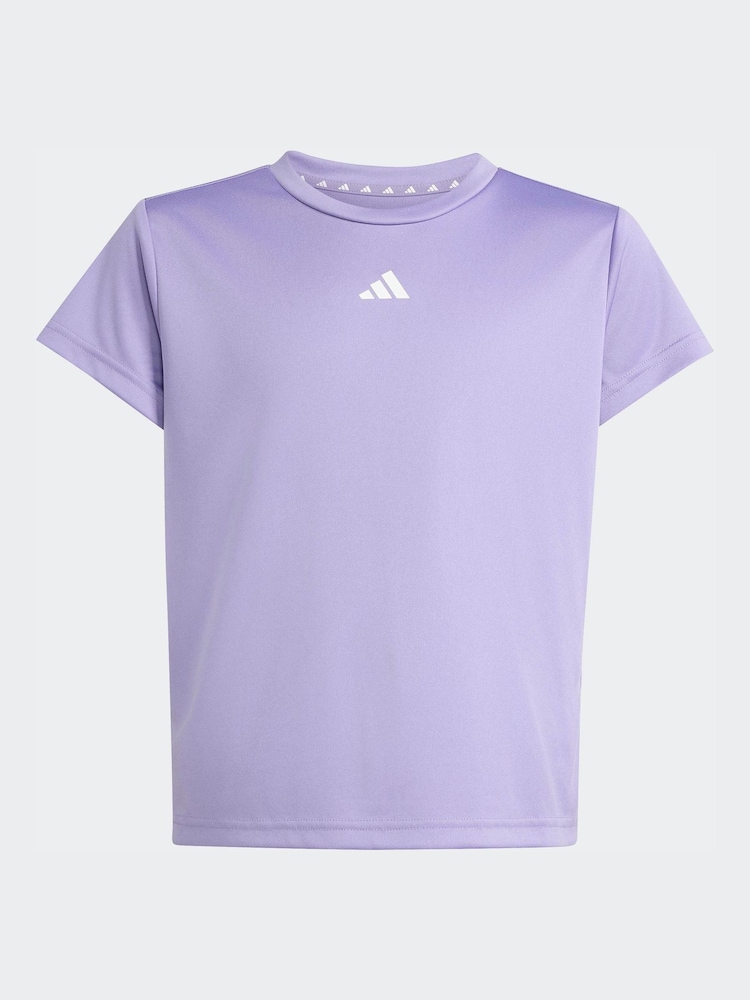 adidas Light Purple T-Shirt - Image 1 of 1 adidas Light Purple T-Shirt - Image 1 of 1