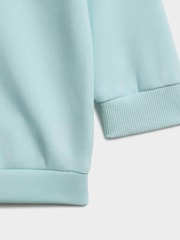 adidas Green Sweat Top & Joggers Set - Image 6 of 7