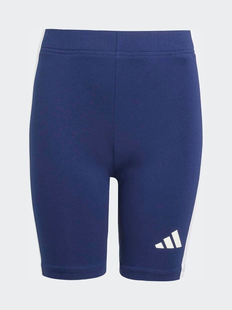 adidas Blue Essentials Biker Shorts Kids - Image 6 of 6