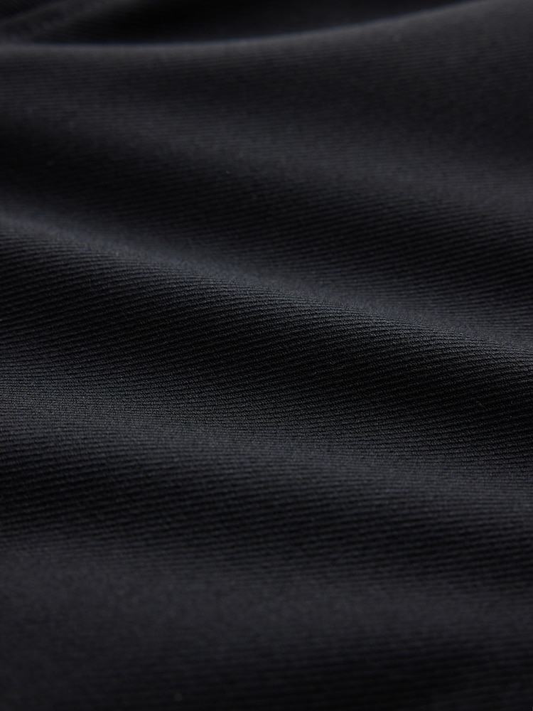 Black Muscle Fit Motionflex Smart Twill Zip Shacket - Image 11 of 11 Black Muscle Fit Motionflex Smart Twill Zip Shacket - Image 11 of 11