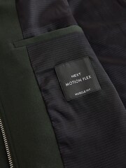 Green Muscle Fit Smart Bomber Jacket - Image 14 of 14