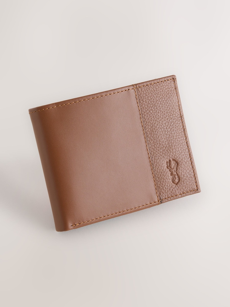 Tan Brown Leather Bifold Wallet - Image 1 of 4