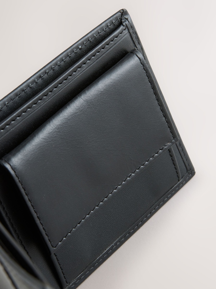 Black Leather Bifold Wallet - Image 4 of 4