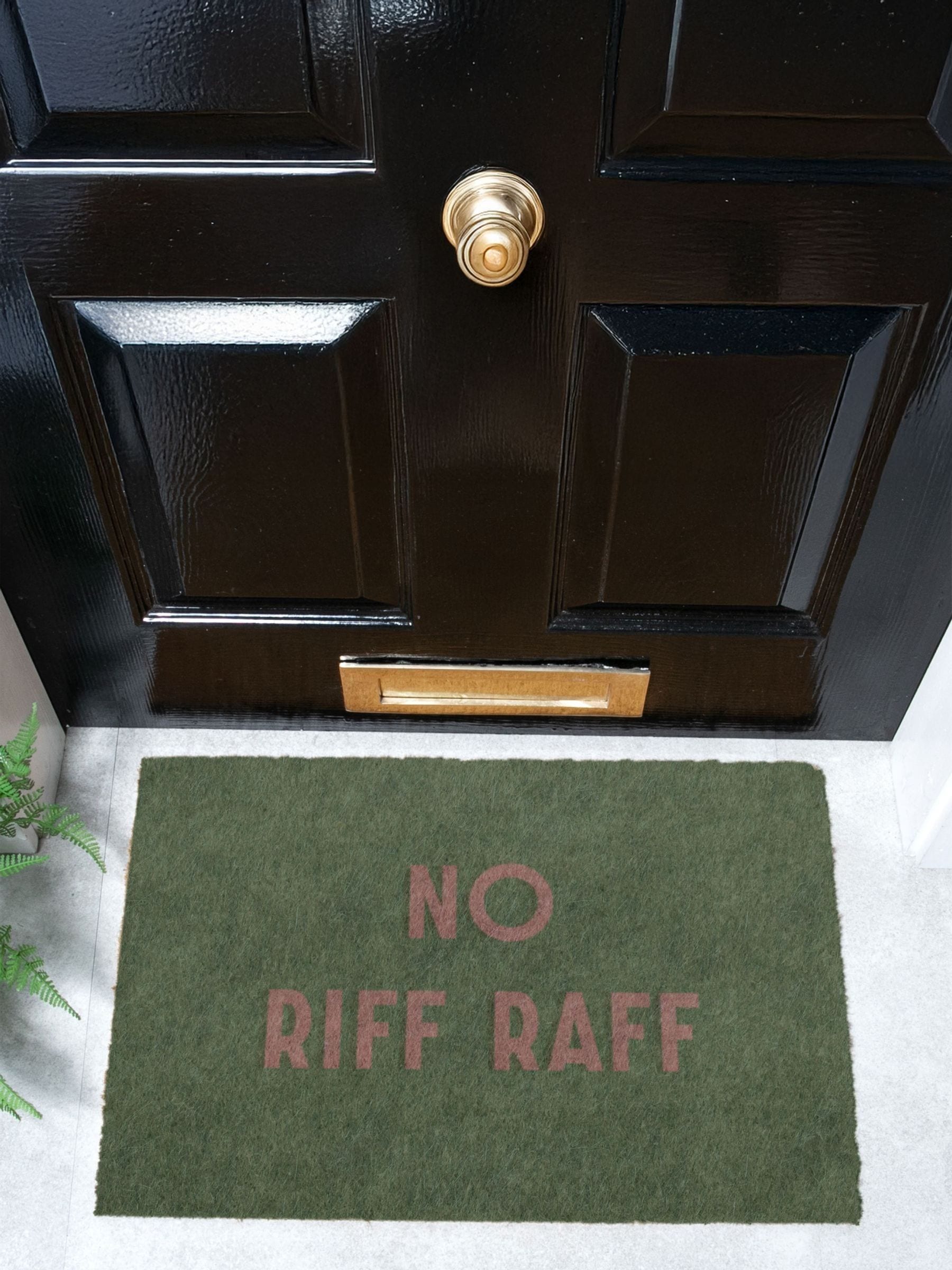 Artsy Mats Brown Coir Doormat - 60 X 40cm - Natural Coconut Fibre - Non-Slip Rubber Backing - Image 3