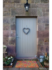 Artsy Mats Brown Floral Pattern Doormat - Image 5 of 12