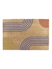 Artsy Mats Brown Colour Abstract Doormat - Image 11 of 11