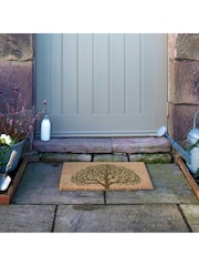 Artsy Mats Brown Tree of Life Doormat - Image 5 of 11