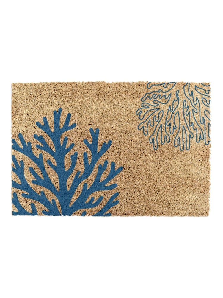 Artsy Mats Brown Coral Doormat - Image 11 of 11 Artsy Mats Brown Coral Doormat - Image 11 of 11