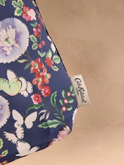 Cath Kidston Navy Butterfly Bloom Clip On Bag Charm with Foldaway Shopper - Image 4 of 4