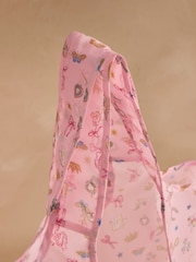 Cath Kidston Pink Centre Stage Print Foldaway Shopper - Image 4 of 4