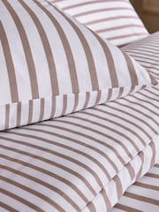 Natural Reversible Duvet Cover and Pillowcase Set - Image 4 of 5