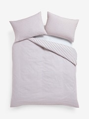 Natural Reversible Duvet Cover and Pillowcase Set - Image 5 of 5