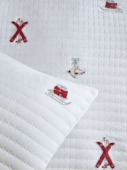 Qış Alp Tufted Naxışlı Duver Üzlüyü və Yastıq Üzü Dəsti - 5şəkildən 3 şəkil