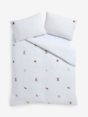 Qış Alp Tufted Naxışlı Duver Üzlüyü və Yastıq Üzü Dəsti - 5şəkildən 5 şəkil
