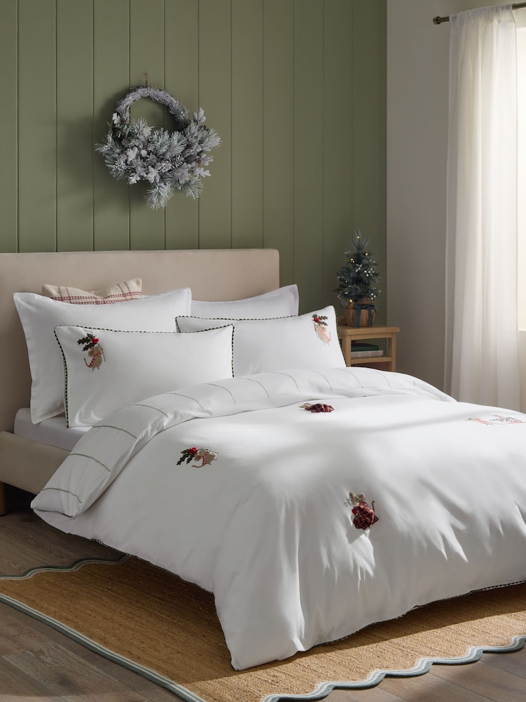 Woodland Mouse Tufted Duvet Cover and Pillowcase Set - Bild 2 von 5 Woodland Mouse Tufted Duvet Cover and Pillowcase Set - Bild 2 von 5