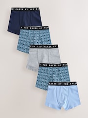 Baker by Ted Baker Boxers 5 Pack - Image 1 of 9