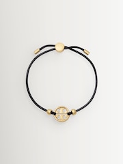 Tory Burch Black Icon Slider Bracelet - Image 1 of 2