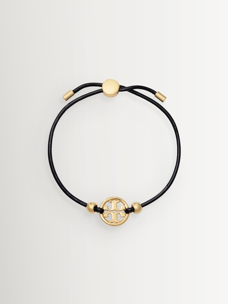 Tory Burch Black Icon Slider Bracelet - Image 1 of 2