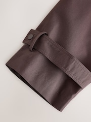 Mocha Brown Water Proof Trench Coat - Image 9 of 9