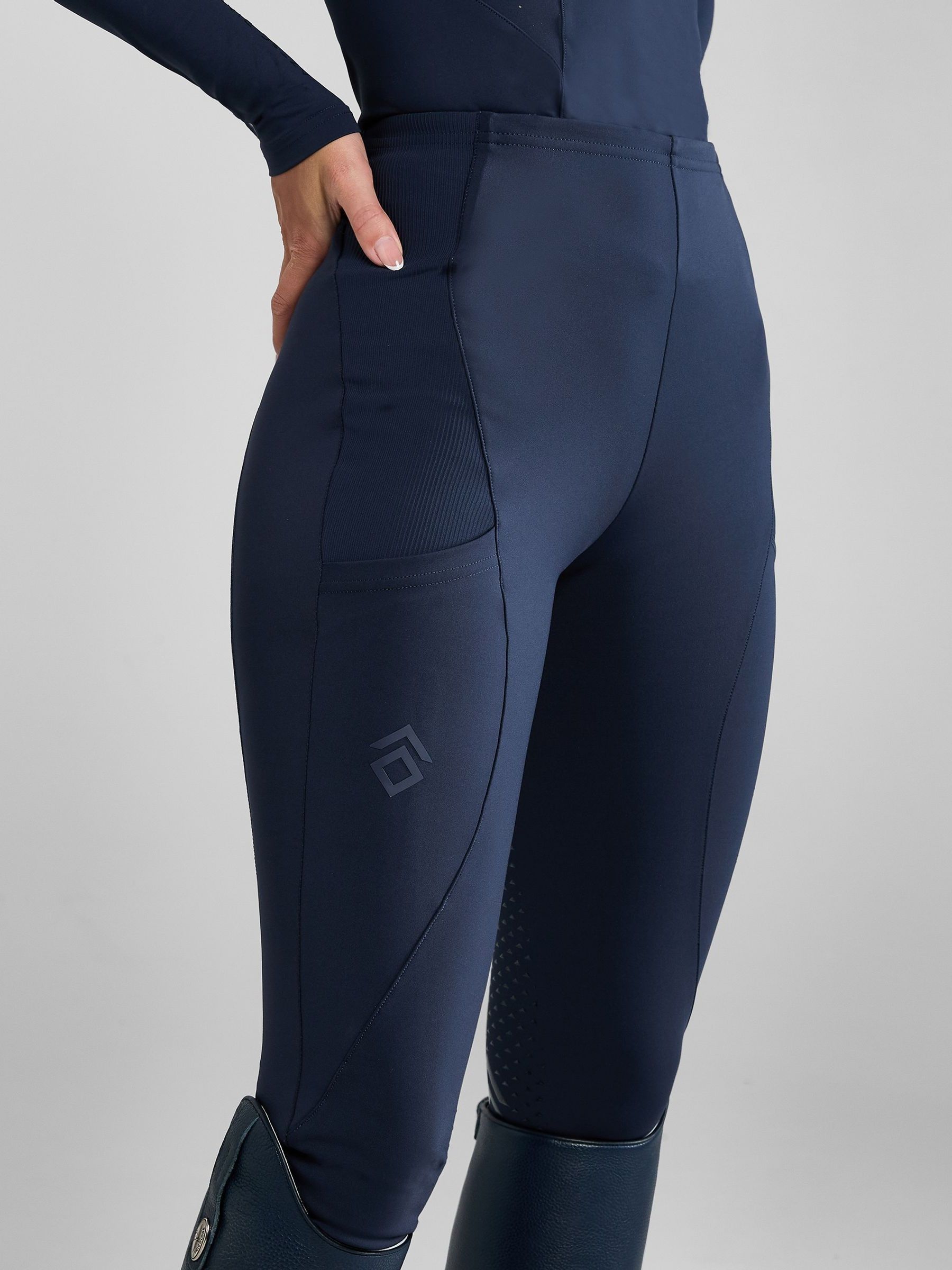 Buy Aztec Diamond Navy Full Seat Core Leggings from Next USA