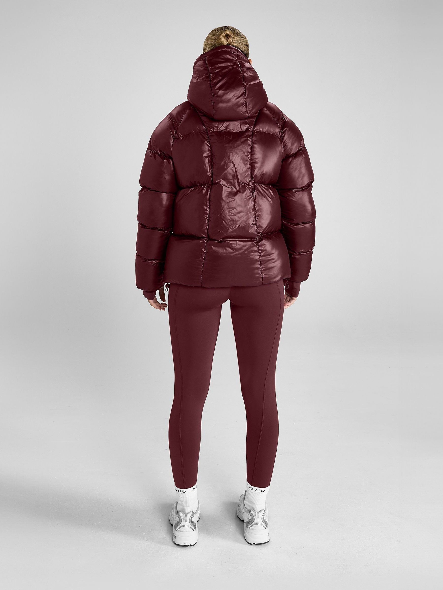 Buy Aztec Diamond Red Heavy Quilted Puffer Coat from Next USA
