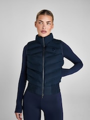 Aztec Diamond Blue Lightweight Gilet - Image 1 of 6