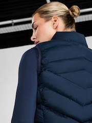 Aztec Diamond Blue Lightweight Gilet - Image 5 of 6