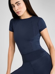 Aztec Diamond Navy Blue Core Tech T-Shirt - Image 1 of 6