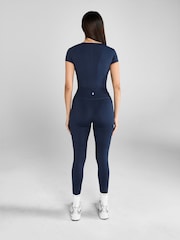 Aztec Diamond Navy Blue Core Tech T-Shirt - Image 3 of 6