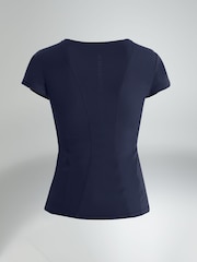 Aztec Diamond Navy Blue Core Tech T-Shirt - Image 6 of 6