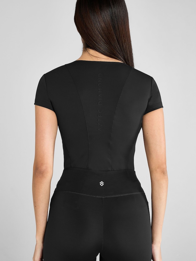 Aztec Diamond Black Core Tech T-Shirt - Image 2 of 4 Aztec Diamond Black Core Tech T-Shirt - Image 2 of 4