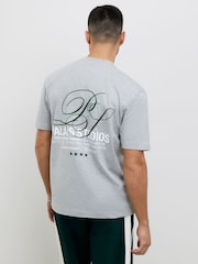 River Island Grey Regular Fit Palais Studios T-Shirt - Image 3 of 4