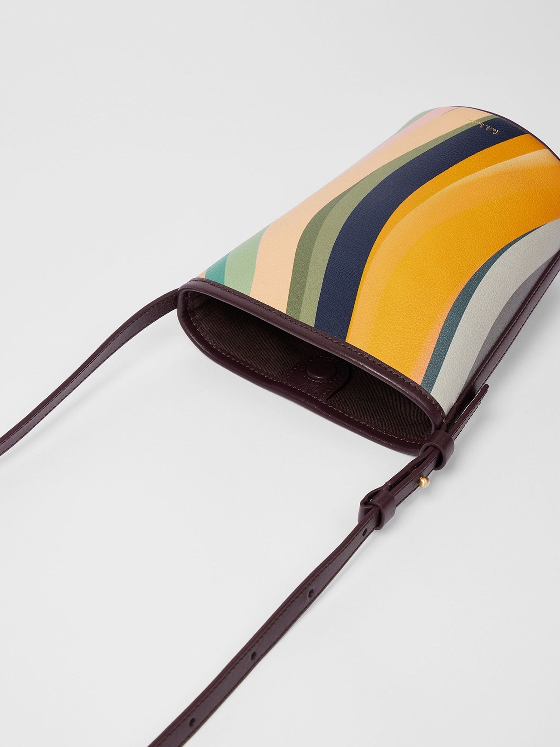 Buy PS Paul Smith Orange Signature Swirl Mini Bucket Bag from Next