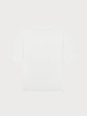 PS Paul Smith White Daisy Smiley Face Graphic Print T-Shirt - Image 2 of 2