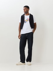 PS Paul Smith White Graphic Print T-Shirt - Image 2 of 5