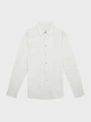 PS Paul Smith White Striped Regular Fit Long Sleeve Shirt - Image 5 of 8