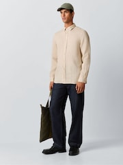 PS Paul Smith Natural Long Sleeve Logo Shirt - Image 2 of 5