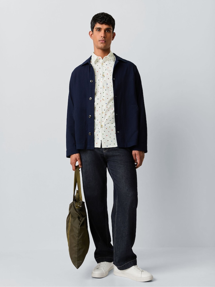 Рубашка PS Paul Smith с приталенным кроем и длинными рукавами - Изображение 2 7