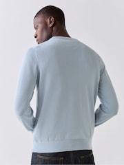 PS Paul Smith Blue Crew Neck Jumper - Image 3 of 4