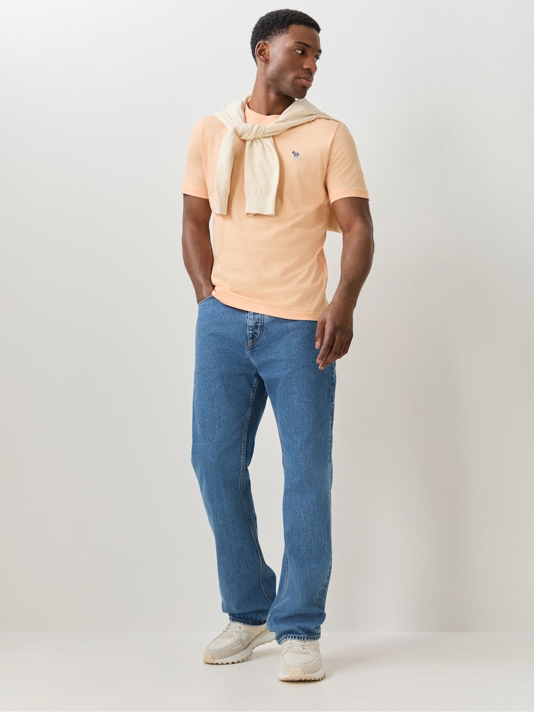 PS Paul Smith Orange Logo T-Shirt - Image 2 of 4